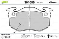 Pastiglie gamma First brake pads REN Clio I