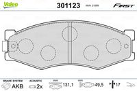 Pastiglie gamma First brake pads NISS Bluebird