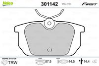 Pastiglie gamma First Brake padsFIAT Punto