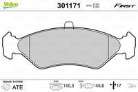 Pastiglie gamma First Brake padsFORD Fiesta IV