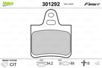 Pastiglie gamma First brake pads CIT CX