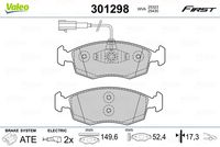 Pastiglie gamma First Brake pads FIAT 500 fr