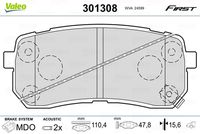 Pastiglie gamma First brake pads KIA Gd Carnival