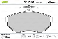 Pastiglie gamma First Brake padsVOLKWAGEN Golf IV