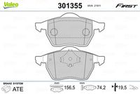 Pastiglie gamma First Brake padsAUDI A4 Série 1