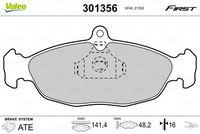 Pastiglie gamma First brake pads OPEL Corsa A