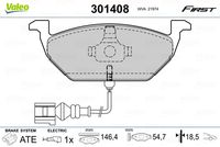 Pastiglie gamma First Brake pads VW New Beetle