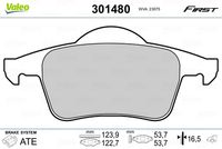 Pastiglie gamma First brake pads VOLVO S60