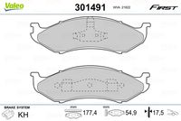 Pastiglie gamma First Brake padsJEEP Cherokee