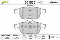 Pastiglie gamma First Brake pads RENAULT LAGUNA II fr