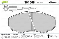 Pastiglie gamma First brake pads CIT Jumper