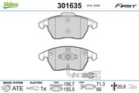 Pastiglie gamma First brake pads SKOD Rapid