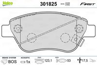 Pastiglie gamma First Brake padsOPEL Corsa 1