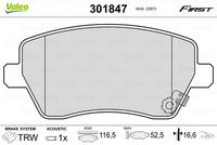 Pastiglie gamma First Brake padsSUZUKI Splash