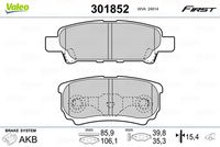 Pastiglie gamma First brake pads CIT C-Crosser