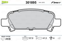 Pastiglie gamma First brake pads SUB Forester