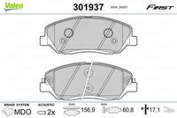 Pastiglie gamma First brake pads HYU Santa fé