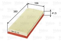 Filtro aria Air Filter - Panel type