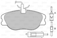 Pastiglie Freno PF ALFA 33/164 FIAT CROMA