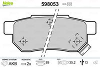 Pastiglie Freno PF HONDA ACCORD/CIVIC/CONCERTO