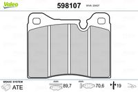 Pastiglie Freno PF BMW 5 Series (E12), 6, 7