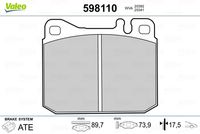 Pastiglie Freno PF ME 200/300/420/500-VW LT