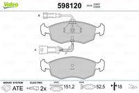 Pastiglie Freno PF FORD Scorpio, Sierra