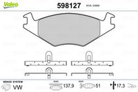 Pastiglie Freno PF SEAT IBIZA / VW GOLF, POLO