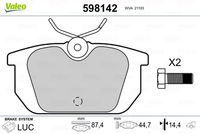 Pastiglie Freno PF ALFA 145/146/FIAT PUNTO