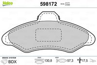 Pastiglie Freno PF FORD Escort/Orion 90-98 (Bdx-Ant)