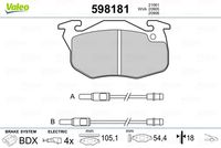 Pastiglie Freno PF PE 306 92->94