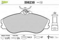 Pastiglie Freno PF Audi 80, 90,100