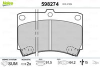 Pastiglie Freno PF MAZDA 121 DB/DB, 323