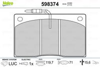 Pastiglie Freno P.F. RVI (P815S)