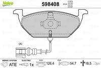 Pastiglie Freno PF AUDI A2 (A-TEVES)