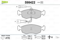 Pastiglie Freno PF FIAT Doblo (A-TEVES)