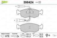 Pastiglie Freno PF FIAT Palio1.6 16V/Punto II HGT(Tev-A)