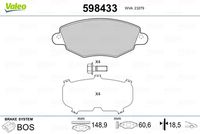 Pastiglie Freno PF Ford Mondeo III (Ant - BOSCH ZO)