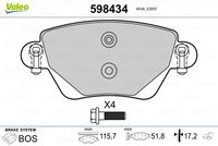 Pastiglie Freno PF Ford Mondeo III (Post - BOSCH/BREMBO)