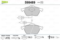 Pastiglie Freno PF VW/SE/FORD Sharan/Galaxy(Ant - TEVES)