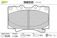 Pastiglie Freno PF Toyota Land Cruiser 100 98-> (Ant)