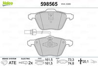 Pastiglie Freno PF Seat Alhambra, Ford Galaxy (A)