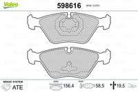 Pastiglie Freno PF Volvo S70/V70/XC/C70/850 (Tev-Ant)