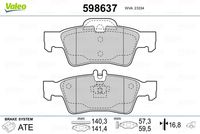 Pastiglie Freno PF MERCEDES Classe E/S (Tev-Post)