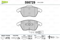 Pastiglie Freno PF ALFA ROMEO 159