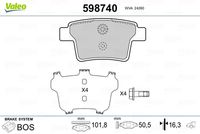 Pastiglie Freno PF FORD Mondeo