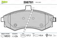 Pastiglie Freno PF HYU Elantra 2000>