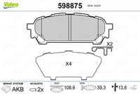 Pastiglie Freno PF Subaru Impreza