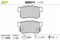 Pastiglie Freno PF HONDA Accord 2.0i,Civic 1.8i,CR-V2.0i