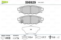 Pastiglie Freno brake pads sets SUZUKI